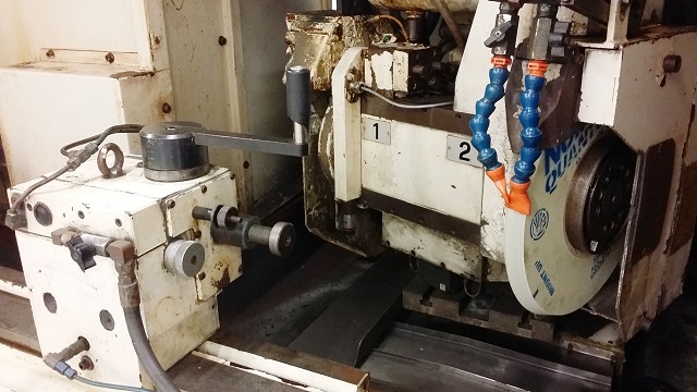 Studer CNC grinder control panel and operator station